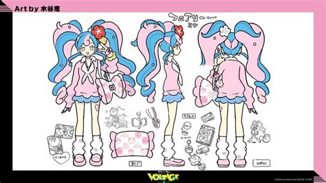 Eleventh illustrations from the Pokémon X Hatsune Miku Project Voltage