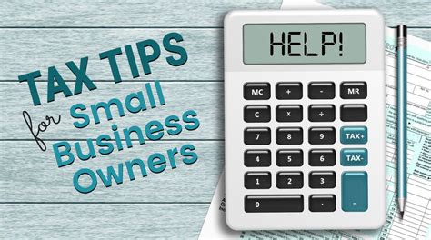 Small Business Tax Tips Tax Deductions List Business Tax Deductions