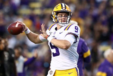 2020 Nfl Draft Joe Burrow Stands Out In Win Over Florida