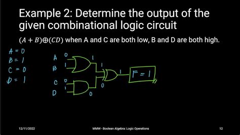 Boolean Algebra Logic Operations And Logic Gates Youtube