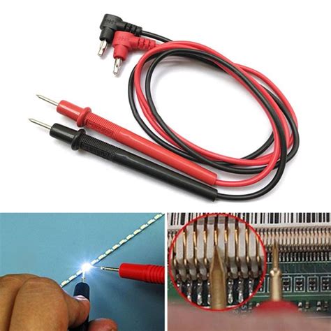 Jual Multimeter Test Lead Probe Wire Cable Jack Tester A V Kabel