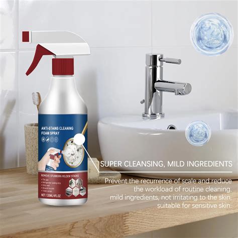 Haljen Works Cleaning Products Bathroom Wall Decontamination Cleaner Stain Remover Foam Cleaning