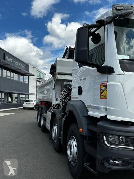 Camion Man Bi Benne Forez Bennes Tgs X Gazoil Euro Grue Neuf