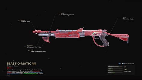 Blast O Matic Cod Warzone And Black Ops Cold War Weapon Blueprint