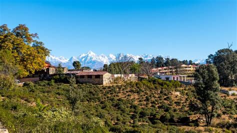 Chaukori Hill Station, Uttarakhand, India Stock Image - Image of view ...