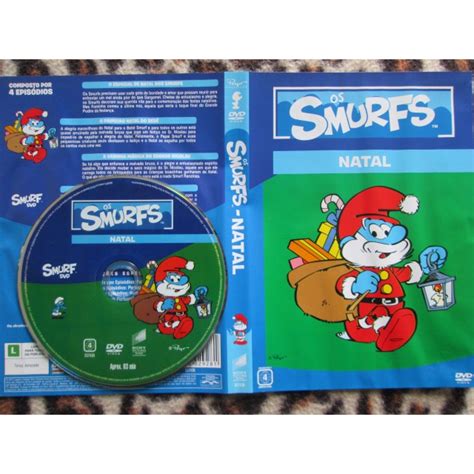 Dvd Os Smurfs Natal Encarte Original Shopee Brasil