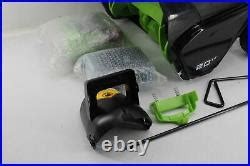 SEE NOTES Greenworks Pro 80V 20 Inch Snow Thrower W 2Ah Charger