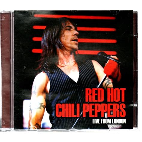 CD RED HOT CHILI PEPPERS LIVE FROM LONDON BOOTLEG NACIONAL Shopee Brasil