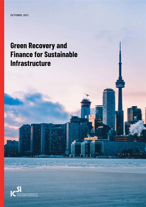 Green Recovery And Finance For Sustainable Infrastructure Resilience