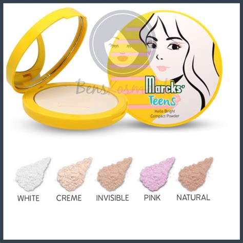 Jual MARCKS TEENS COMPACT POWDER BEDAK MARCKS COMPACT PADAT BPOM