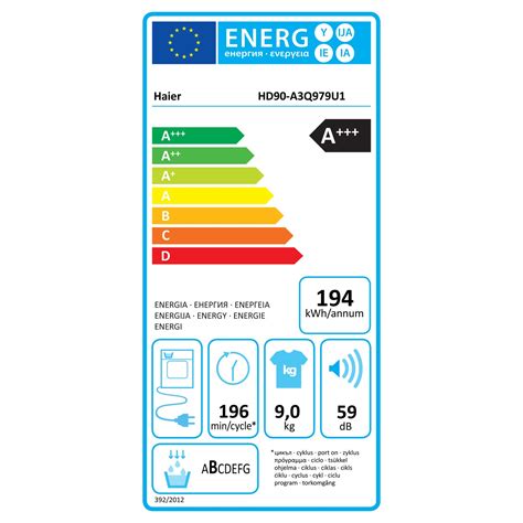 Haier 979 Ipro Plus Series 7 9kg Heat Pump Tumble Dryer White Hd90 A3q979u1 Appliances Direct