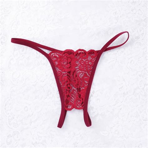 Buy Usa Sexy Women Lace Thong G String Panties Lingerie Underwear