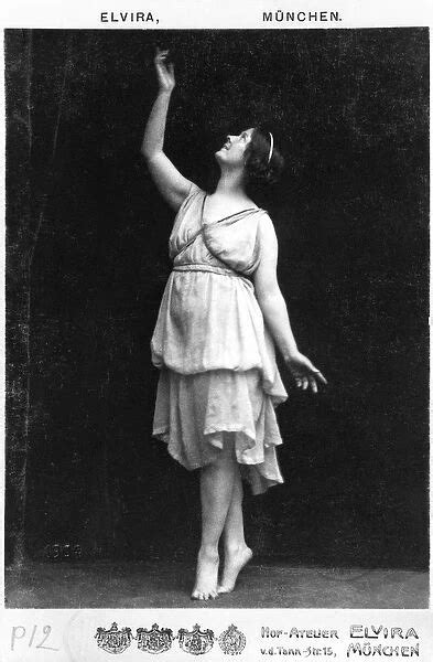 Isadora Duncan 1877 1927 C 1903 04 B W Photo