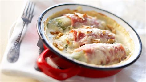 Endives Au Jambon Au Roquefort Et Aux Noix Endive Au Jambon Cuisine