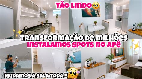 Instalamos Spots De Ilumina O No Ap T O Lindo Mudan A Radical Na