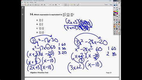 Florida Algebra Eoc Practice Test With Answers Eoc Algebra