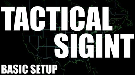 Basic Tactical Sigint Tracking Aircraft And Sdr Scanning Playeur