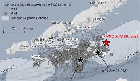 Alerta De Tsunami Por Sismo En Alaska De 82 De Magnitud Mundo La República