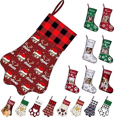 Amazon Vanteriam Inch Mini Christmas Stockings Pack Rustic