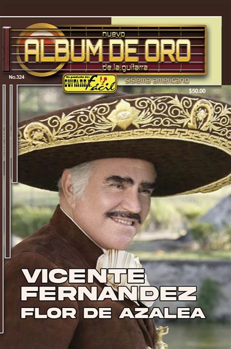 Álbum De Oro No324 Vicente Fernandez Boleros