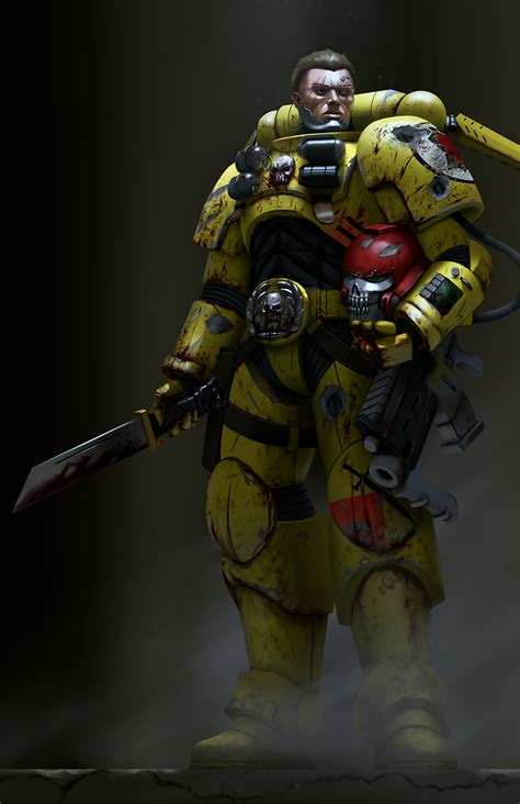 Imperial Fists Primaris Space Marine Space Marine Adeptus