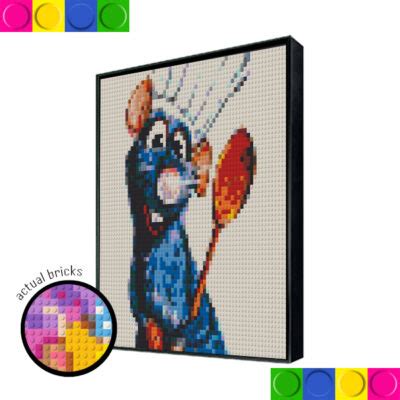 Ratatouille X Photobrick Art Photobrick World Usa