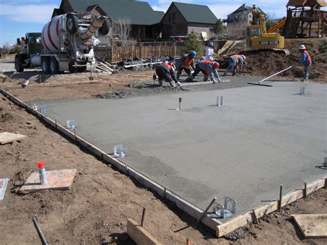 A2 Construction Custom Barn Concrete Pour