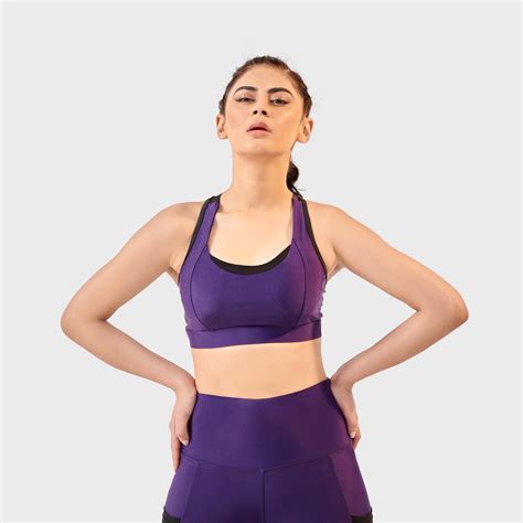 Buy PURPLE Sports Bra – Ndure.com