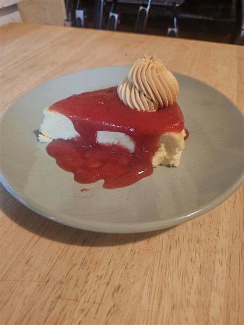 Home Cooking VS Fast Food On Twitter Homemade Strawberry Cheesecake