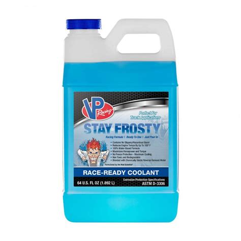 Stay Frosty Race Ready Coolant 64 Oz VP Racing Fuels 2301