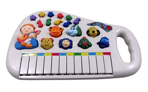 Piano Teclado Musical Infantil Sons Eletrônico Brinquedo R 49 99 no