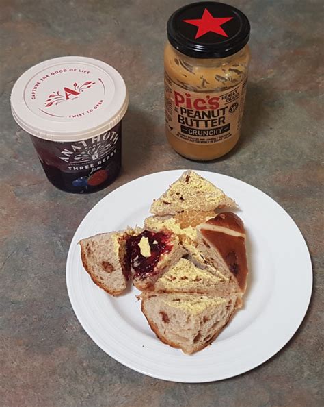 Hot Cross Bun Taste Test Jam Peanut Butter Or Vegemite RobiNZ Personal Blog