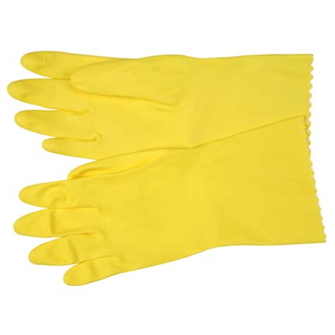 Flock Lined Latex Rubber Gloves Universal Industrial Supply