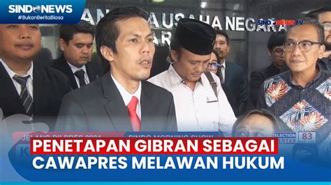 KPU Digugat Ke PTUN Tuntut Pembatalan Gibran Sebagai Cawapres YouTube