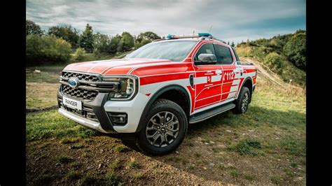 Ford Ranger Als Kommandowagen Der Feuerwehrtechnischen Zentrale FTZ