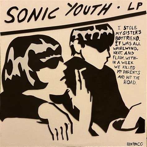 Sonic Youth Goo Minimalist Album Art - Etsy