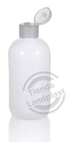 Pack Envases Plásticos Pet Lyon 250cc Blanco Tapa Flip Top en venta en