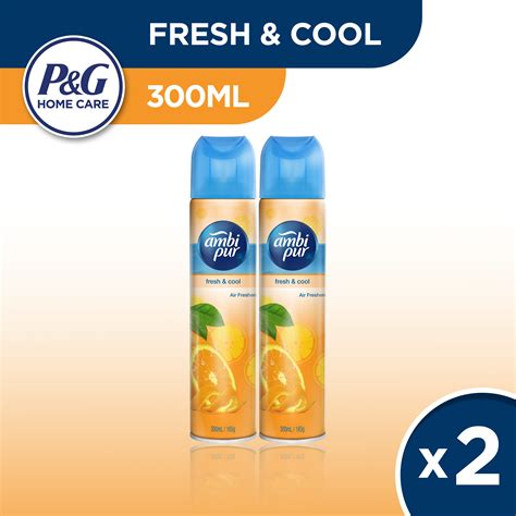 Bundle Of 2 Ambi Pur Air Freshener Fresh And Cool Fresh And Floral Fresh