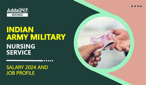 Indian Army Military Nursing Service Salary And Job Profile