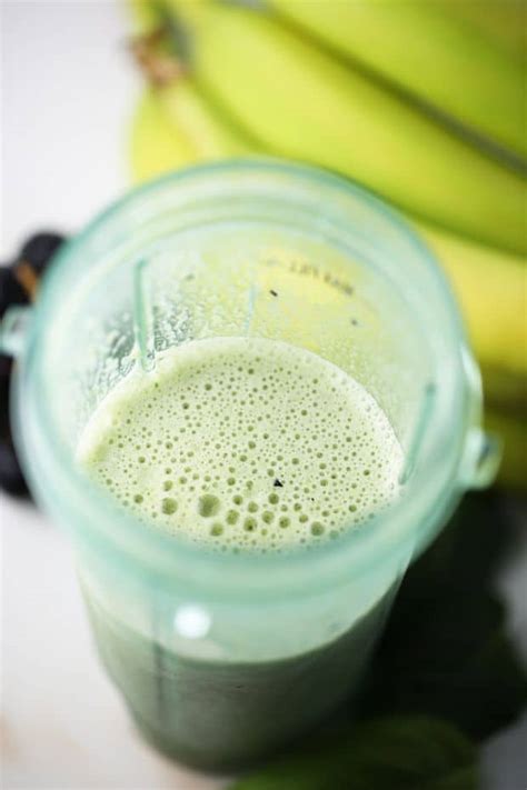 Healthy Spinach Smoothie Food Flavorz