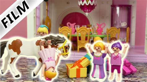 Playmobil Film Deutsch Hannah St Rzt Auf Prinzessinen Geburtstag In