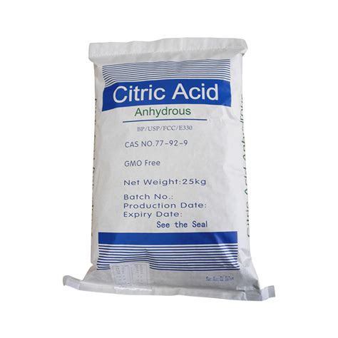 Citric Acid Anhydrous Exotic Chemicals