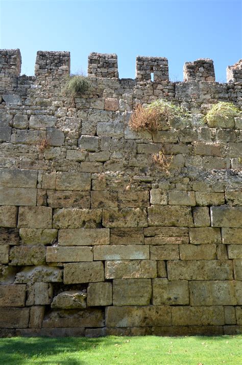 City Walls Of Antalya Turkish Archaeological News