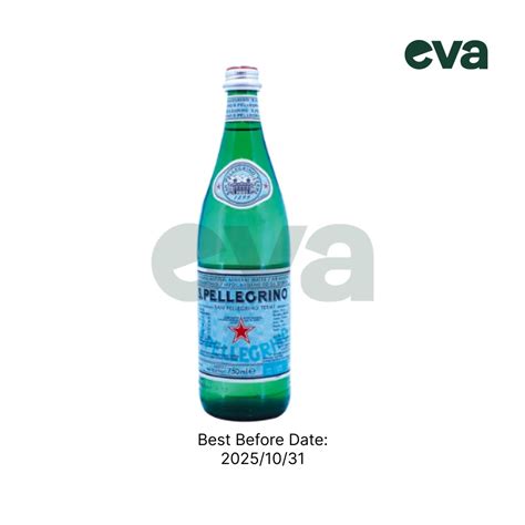 Italy Made San Pellegrino Sparkling Natural Mineral Water Glass Bottle 750ml Shopee Malaysia