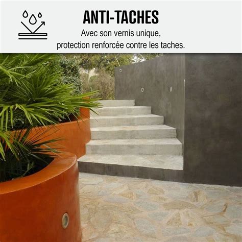 Beton Cire Exterieur Pour Sol Mur Terrasse Escalier Enduit