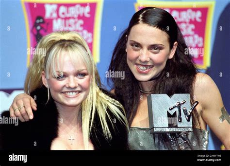 Rotterdam Holland 11061997 Mtv Europe Music Awards 1997 Spice Girls Emma Bunton Und Melanie