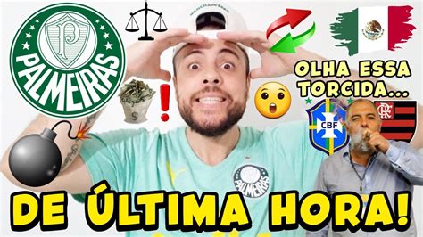 URGENTE PALMEIRAS RECEBE NOTÍCIA BOMBÁSTICA DE ÚLTIMA HORA DUAS