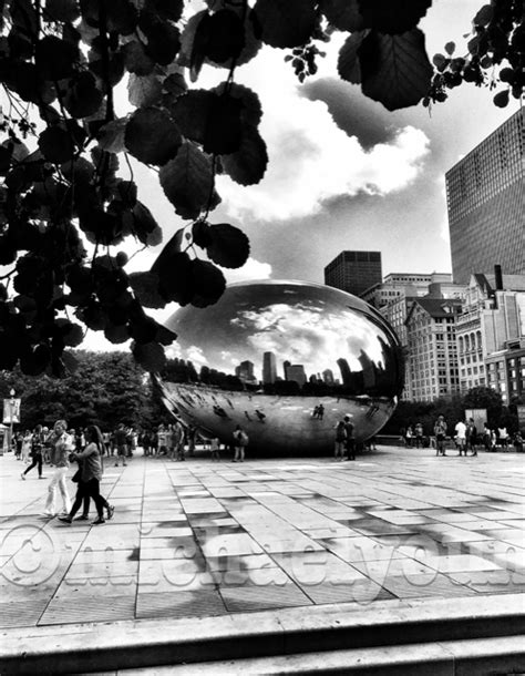 The Bean Sculpture in Chicago - M. Young Art and Photography