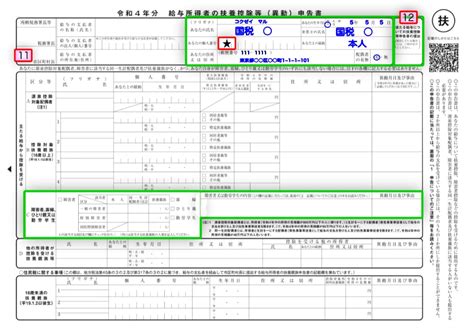 【令和4年分】給与所得者の扶養控除等（異動）申告書の書き方（1） 税理士かわべのblog