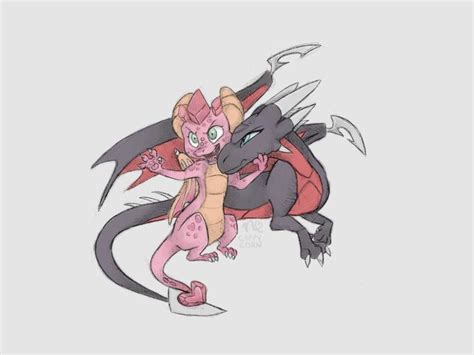 The Visionary Cynder And Ember By Florahthorne On Deviantart In 2020